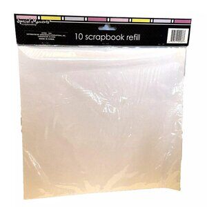 Special Moments Scrapbooking Page Protectors Refill 10 Pack 12" X 12" NIP